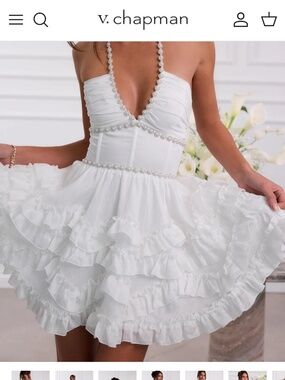 chinese dress ladies Soft White Chantilly Lace main image 1